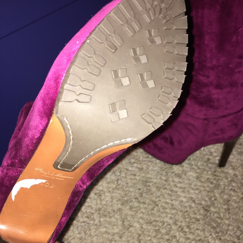 Ralph Lauren purple label woman boots